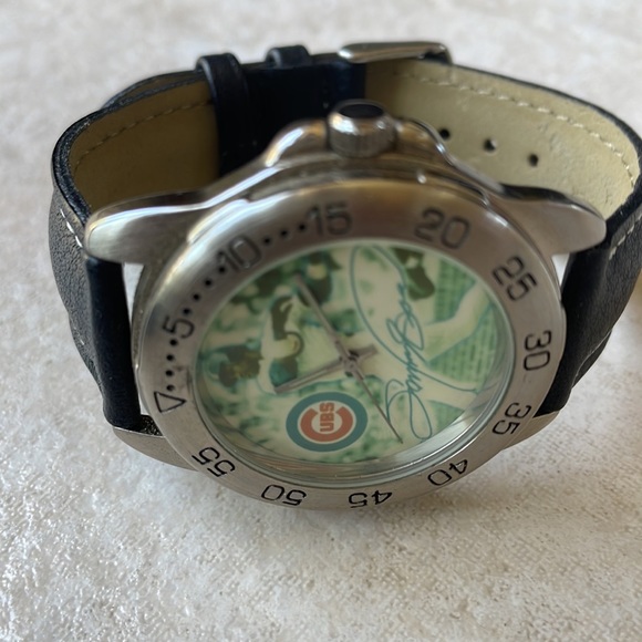 Sun time sportstime men battery leather band - Picture 4 of 8